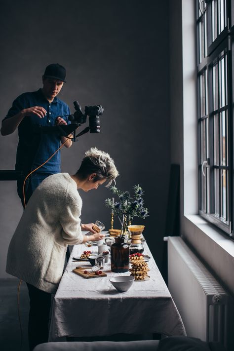 our food stories: Behind the scenes for AEG Behind The Scenes Food Photography, Food Photography Behind The Scenes, Art Instagram Story Ideas, Reel Cover Design, Bookshop Design, Art Instagram Story, Instagram Reel Cover, Behind The Scenes Photoshoot, Food Photography Studio