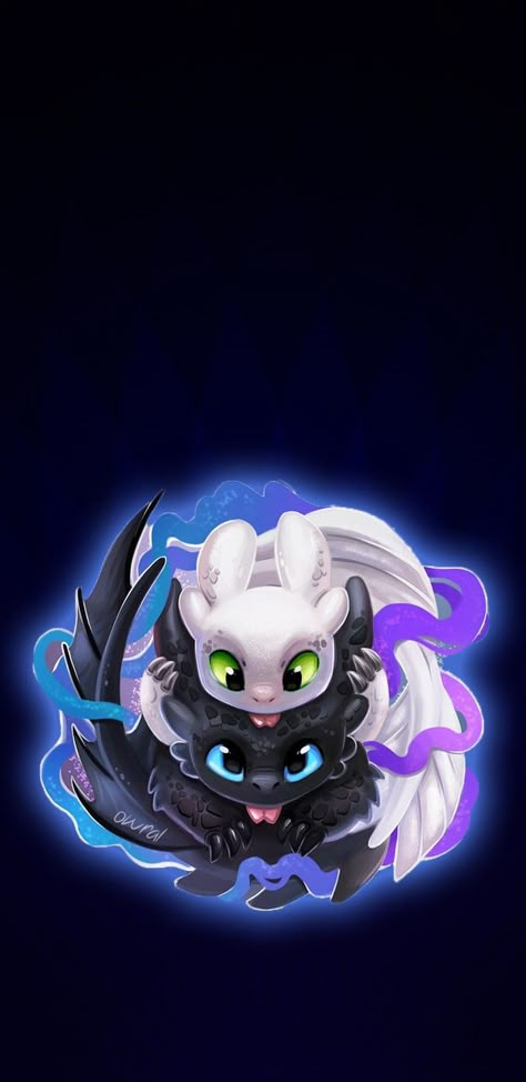 The Light Fury, Toothless Wallpaper, Leona League Of Legends, Baby Dragon Art, Toothless And Stitch, Night Fury Dragon, Cute Dragon Drawing, Cute Owls Wallpaper, Toothless Dragon