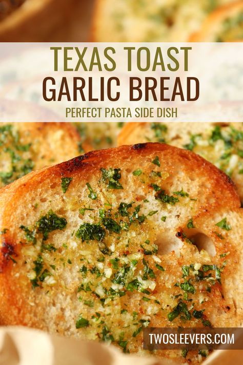 When it comes to classic comfort food, few things can beat the rich, buttery goodness of Texas Toast Garlic Bread. Whether you're serving it as a side to your favorite pasta dishes or using it as the base for mouthwatering garlic bread pizzas, this recipe is a winner. Garlic Bread Texas Toast, Toast Garlic Bread, Texas Toast Garlic Bread, Garlic Butter Spread, Garlic Bread Pizza, Make Garlic Bread, Pasta Side Dishes, Pasta Sides, Italian Pasta Dishes