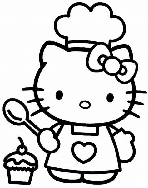 50+ Desenhos para colorir da Hello Kitty - Como fazer em casa Hello Kitty Imagenes, Family Coloring Pages, Hello Kitty Colouring Pages, Images Hello Kitty, Kitty Coloring, Hello Kitty Coloring, Kitty Drawing, Hello Kit, Princess Coloring Pages