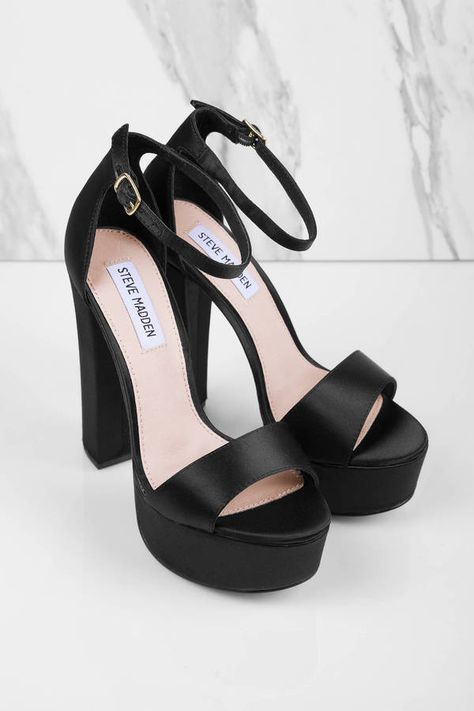 ♕pinterest/amymckeown5 Black Heels Classy, Party Outfit For Teen Girls, Summer Party Outfit Night, Classy Jeans, Trendy Party Outfits, Edgy Glam, Winter Party Outfit, Party Outfits Night, Heels Chunky