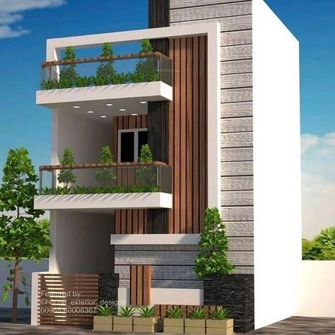 3 Storey House Design, Home Designs Exterior, 2 Storey House Design, Small House Elevation, Small House Front Design, Small House Design Exterior, Small House Elevation Design, House Design Exterior, Front Elevation Designs