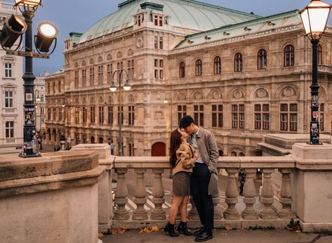 Couple & Engagement Photoshoot in Vienna | Virag Horvath Vienna Photoshoot Ideas, Vienna Couple Photos, Vienna Photoshoot, Couple Engagement Photoshoot, 2024 Photo, Vienna Travel, Vienna Austria, Wedding Board, Couple Shoot