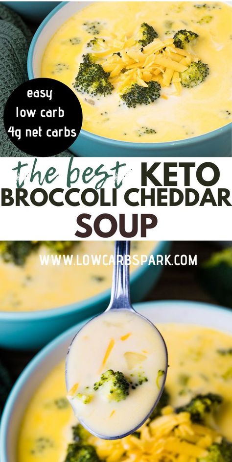 Keto Broccoli Cheese Soup - Low Carb Panera Copycat Keto Broccoli Cheddar Soup, Easy Broccoli Soup, Easy Broccoli Cheddar Soup, Panera Copycat, Cozy Food, Broccoli Cheddar Soup Recipe, Cheddar Soup Recipe, Keto Broccoli Cheese Soup, Creamy Soup Recipes