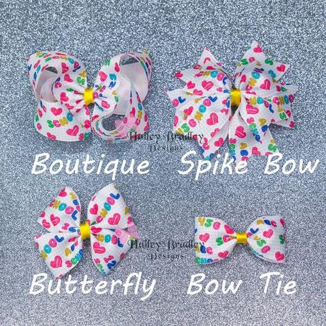 Cheer Bows Diy, Diy Baby Bows, Hair Bow Instructions, Hair Bows Diy Ribbon, Girls Hair Bows Diy, Homemade Bows, Girls Hair Bow, Hair Bow Tutorial, Bows Diy Ribbon