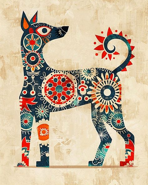 Download free HD stock image of Nordic Folk Art Scandinavian Design Nordic Folk Art, Modern Folk Art, Cute Animal Clipart, Scandinavian Folk Art, Viking Art, Furniture Painting, Free Illustration, Dog Tattoo, Animal Clipart