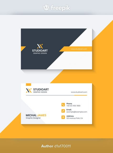 Business Card Design Front Only, Design For Business Cards, Company Visiting Cards Design, Visiting Card For Graphic Designer, Elegant Name Card, Professional Visiting Card Design, Corporate Name Card, Modern Visiting Card Design, Corporate Visiting Cards Design