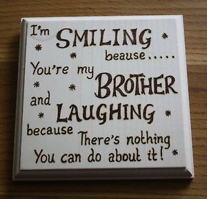 Funny Christmas Presents, Christmas Gifts For Brother, Anniversaire Diy, Birthday Cards For Brother, Birthday Gifts For Brother, Diy Christmas Presents, Brother Christmas, Sister Birthday Card, Brother Birthday