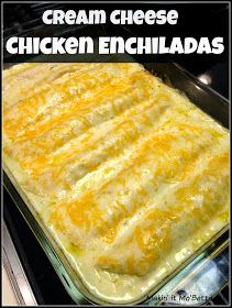 Cream Cheese Enchiladas, Cream Cheese Chicken Enchiladas, Easy Chicken Enchilada Recipe, Easy Enchiladas, Chicken Enchiladas Easy, Cheese Enchiladas, Enchiladas Recipe, Cheese Chicken, Chicken Enchilada Recipe