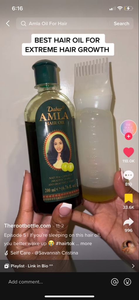 Amla Oil For Hair Growth, Hair Growth Oil Recipe, Amla Hair Oil, Amla Oil, Extreme Hair Growth, Natural Hair Growth Tips, Oil For Hair Growth, Curly Hair Videos, Best Hair Oil