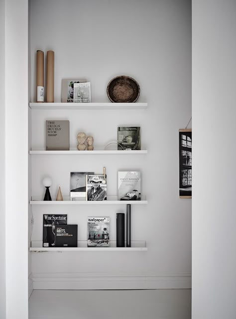 5 ideas to transform your mosslanda Ikea picture ledge - Your DIY Family Ikea Mosslanda, Ikea Picture Ledge, Classical Beauty, Styling Shelves, Picture Ledge, Scandinavian Interior Design, Shelf Styling, Scandinavian Interior, Scandinavian Home