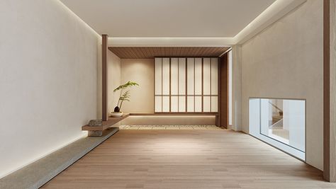 Japandi Ceiling, Japanese Restaurant Design, Traditional Japanese Home, Zen House, Japandi Home, Green Interior Design, Japandi Design, Photography Interior, Executive Suites