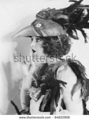 Portrait of woman wearing bird costume Bird Costume Women, Pigeon Costume, Bird Costumes, Bird Wings Costume, Secretary Bird, Theatre Inspiration, Portrait Of Woman, Heart Costume, Bird Costume