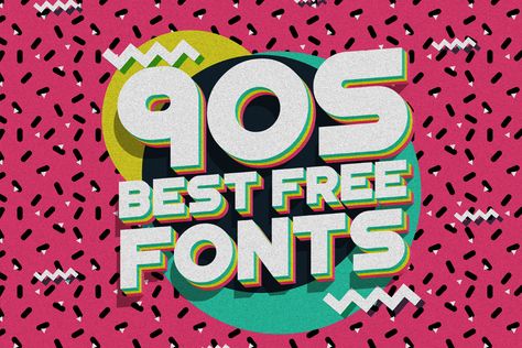 A great collection of 40 free fonts and 12 for sale from the 90s. #90s #90svintage #90saesthetic #ninetiesdesign #graphicdesign #graphicassets #graphics #90sfont #90sfonts #texteffects #typographic #font #fonts #retrostyle #retrodesign #retrofont #vintage #vintagestyle #vintagedesign #vintagefont #vintageeffect #vintageeffects #vintagegraphics #vintagegraphicdesign #retrographics #retrographicdesign #creativemarket #graphicriver #behance #graphicdome 90s Fonts Typography, 90s Font Aesthetic, 90s Font Alphabet, 90s Graphic Design Typography, 1990s Typography, 90’s Font, 90s Logos Graphic Design, 90s Design Graphic, 90s Lettering