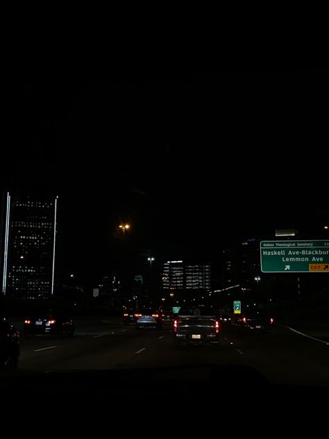 Night Drive, Night Driving, Night City, Night Aesthetic, Dallas Texas, Dallas Tx, Late Night, Dallas, Texas