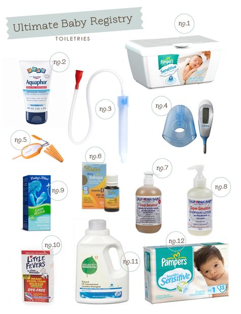 toiletries Baby Registry List, Baby Toiletries, Baby Registry Items, Getting Ready For Baby, Baby Cleaning Products, Baby Basics, Baby Planning, Baby E, Preparing For Baby