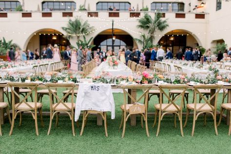 REAL WEDDING VIDEO: A BRUIN AND A DUCK IN LOVE | Intertwined Events | Terranea Resort | Kristina Adams Photography Modern Cocktail Hour, Bridesmaids Jackets, Terranea Resort Wedding, Pink Coastal, Irish Wedding Rings, Terranea Resort, Modern Cocktail, Cocktail Hour Wedding, California Wedding Venues