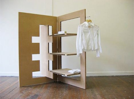 -90° Furniture: A Flatpack Apartment//Lowrien Kaptein | archiCentral 90 Furniture, Cardboard Design, Transforming Furniture, Flat Pack Furniture, Folding Furniture, Diy Cardboard Furniture, Space Ideas, Design Del Prodotto, Multifunctional Furniture