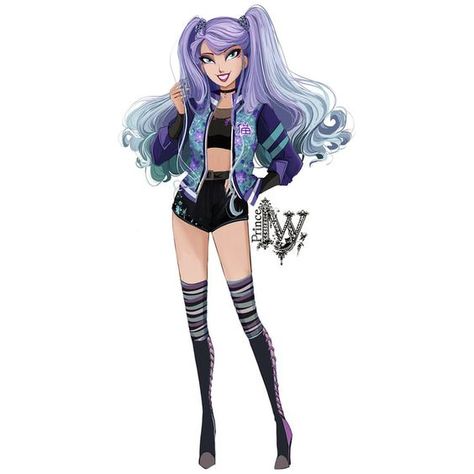 Prince Ivy, Kitty Cheshire, Anna Blue, Princesas Disney Anime, Pelo Anime, Monster High Art, Cartoon Painting, Body Design, Ever After High