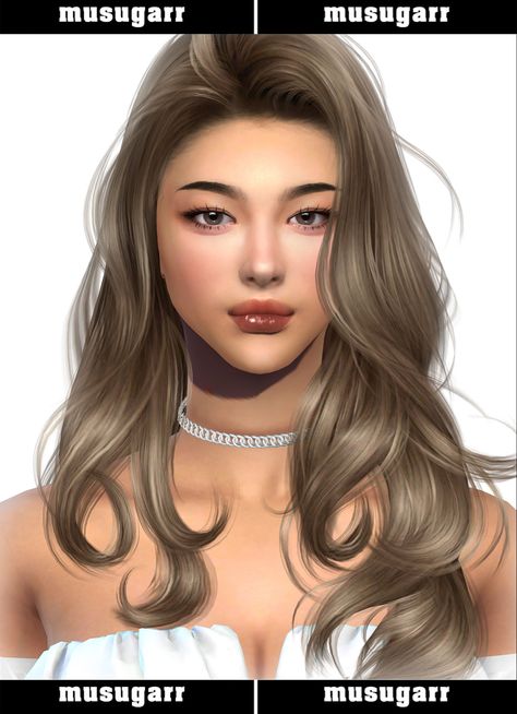 #sims4 #thesims4 #ts4 #creating #art #artist #cc #games #gaming #musugarr #maamuang Sims 4 Hair Side Part, Sims Alpha Hair Cc, Sims Cc Hair Realistic, Sims 4 Blowout Hair Cc, Sims 4 Mods Patreon Hair, Sims 4 Alpha Hair Cc Patreon, Custom Content Sims 4 Hair, Female Sims 4 Cc Hair, Patreon The Sims 4