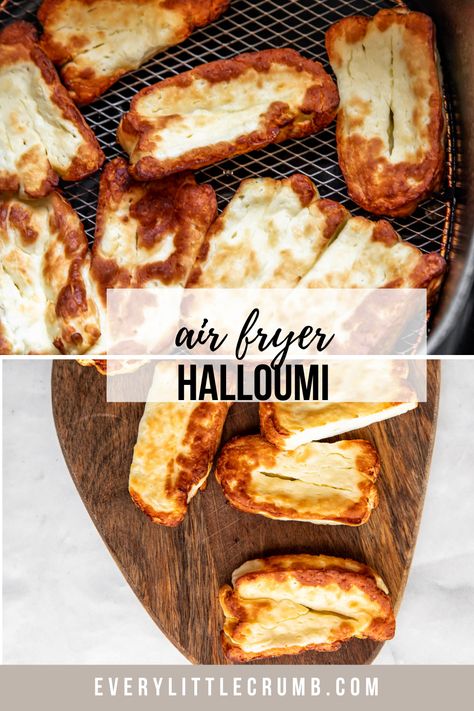 Air Fryer Haloumi, Air Fried Halloumi, Air Fry Halloumi, Haloumi Recipes Air Fryer, Air Fryer Halloumi Fries, Halloumi Fries Air Fryer, Halloumi Recipes Air Fryer, Hallumi Recipes Air Fryer, Halloumi Air Fryer