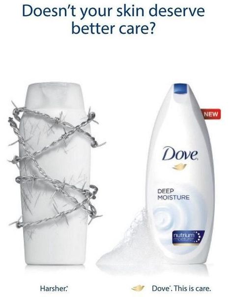 ✨ Contrasting appeal advertising by #Dove 👉 Dove message: We understand that you have choices, but we also know everything you put on your skin matters. Our formula is free of harsh chemicals, parabens and pore-clogging ingredients. We think you deserve better. 👉 Was this helpful? Save this post so you can come back to it later @brianmaleki.co #Advertising #CreativeAds #Trending #creativeadvertising #marketing #business #facebookadsbatam #facebookadsstrategy #facebookadscoach #brianmaleki Dove Campaign, Dove Body Wash, Online Privacy, Deserve Better, Tv Ads, Bud Light, Digital Advertising, Creative Ads, Advertising Signs