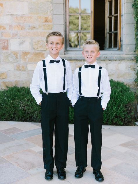 Ring Bearer Outfit Black And White, Jr Groomsmen Outfit, Junior Groomsmen Attire, Tux With Suspenders, Ring Bearer Outfit Black, Ring Barrier, Ring Bearer Attire, Groomsmen Vest, Sunstone Villa