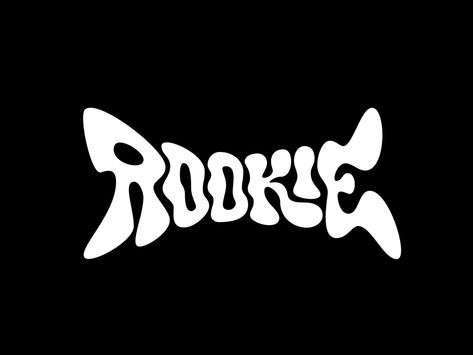 Rookie by Sasha Cko on Dribbble Logo Group Design, Fan Names Ideas, Name Group Ideas, Fake Kpop Group Name Ideas, Cool Group Names, Group Logo Ideas, Alan Aesthetic, Dr Logo, Name Design Art