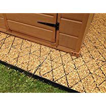 Check this out at Amazon Shed Base Kit, Greenhouse Base, Pallet Shed, Permeable Pavers, Gravel Driveway, Shed Base, Greenhouse Plants, Plastic Sheds, Storage Shed Plans