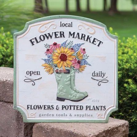 Farm Signs Entrance, Market Signage, Flowers Market, Garden Center Displays, Shed Signs, Floral Signs, Market Sign, Open Flower, Flower Boutique