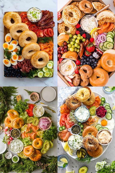 Meat Breakfast Ideas, Brunch Savory, Breakfast Salmon, Meat Breakfast, Smoked Salmon Platter, Salmon Smoked, Smoked Salmon Breakfast, Salmon Platter, Salmon Breakfast