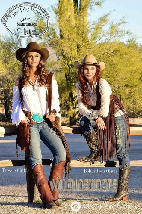 Leather: Half Chaps Cowboy Dressup Ideas Women, Wild West Fancy Dress, Cowgirl Dress Up, Partner Costumes, Cute Cowgirl Outfits, Farm Dress, Cowgirl Style Outfits, Half Chaps, Farm Clothes