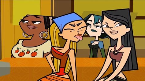 Total Drama Island Lindsay, Tumblr Cartoon, Animated Cartoon Movies, Dear Mom And Dad, Halloween Duos, Old School Cartoons, Drama Tv Series, Drama Club, Total Drama Island