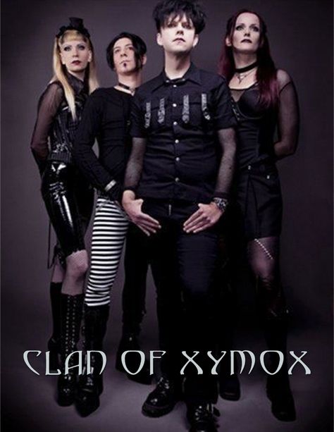 1981, Clan of Xymox, also known as simply Xymox, are a Dutch rock band formed in 1981. Clan of Xymox featured a trio of songwriters – Ronny Moorings, Anka Wolbert, and Pieter Nooten – and gained success in the 1980s, releasing their first two albums on 4AD, before releasing their third and fourth albums on Wing Records and scoring a hit single in the United States. * 29529RDT Clan Of Xymox Band, Punk Movement, Goth Music, Darkest Hour, Goth Subculture, Music Poster Design, Teddy Boys, Dream Pop, Punk Rock Bands