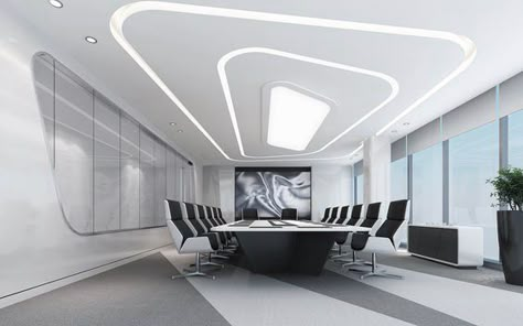 Futuristic Meeting Room, Futuristic Office Design, Futuristic Office, Meeting Room Design, Modern Office Interiors, Office Meeting Room, Hospital Interior, Office Space Design, Hospital Interior Design