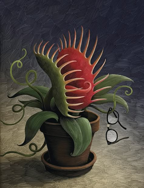 Howard Ashman, Venus Trap, Alan Menken, Broadway Posters, Plant Monster, Theater Poster, Venus Flytrap, Bottle Tattoo, Painting Stuff