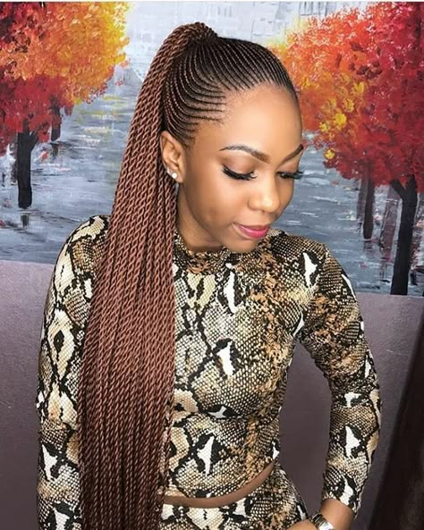 Canrows Going Back Braids, Corn Roll Rasta Braids, Carrot Hairstyles For Black Women, Conrow Ponytails, Cornrow Rasta Hairstyles, High Ponytail Cornrows, Stylish Cornrows, Small Cornrows, Long Cornrows