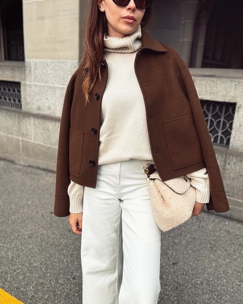 Espresso brown via @cosstores Espresso Brown Outfit, Ozark Mountains, Elegant Outfits, Espresso Brown, Brown Outfit, Elegant Outfit, Espresso