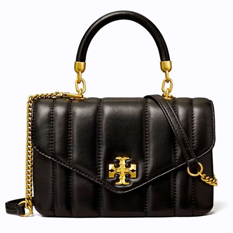 Tory Burch Quilted Crossbody Inverted Triangle Body Shape, Triangle Body Shape, Leather Mini Bag, Tory Burch Kira, Stylish Handbags, Trending Handbag, Mini Crossbody Bag, Mini Crossbody, Quilted Leather