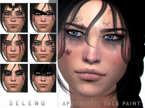 - Includes war paints and dirt Found in TSR Category 'Sims 4 Female Skin Details' Sims 4 Cc Viking Clothes, Viking Cc Sims 4, Sims 4 Avatar Navi Cc, Sims 4 Prehistoric Cc, Sims 4 Viking Cc, Sims 4 Avatar, Apocalypse Makeup, Poor Clothes, Fem Clothes