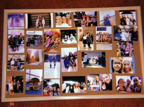 Bulletin Board With Photos, Picture Bulletin Board, Aesthetic Bulletin Board, Photo Bulletin Board, Summer Life, 12th Birthday, Dorm Room Decor, Bedroom Inspo, House Inspo