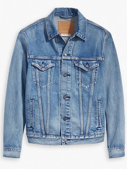 Vintage Fit Trucker Jacket Trucker Jacket Outfit, Mummy Fashion, Black Levis, Vintage Indigo, Levi’s Jeans, Vintage Fits, Tapered Pants, Trucker Jacket, Denim Jackets