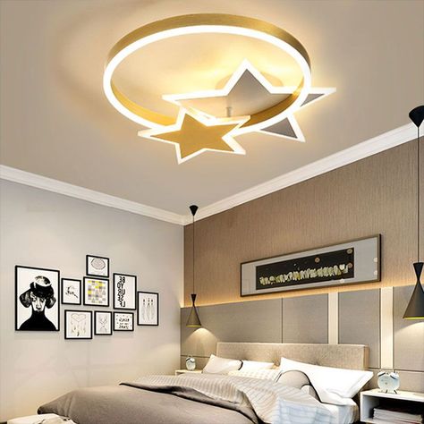 This is a LED flush mount ceiling light, it's full of art, you can purchase it from Homelava.com to decorate your living room or kids room. Kids Bedroom Wall Decor, New Ceiling Design, Living Room Light Fixtures, Kids Room Lighting, Led Flush Mount Ceiling Light, Bedroom Light Fixtures, Kids Bedroom Designs, Bedroom False Ceiling Design, Kids Bedroom Design