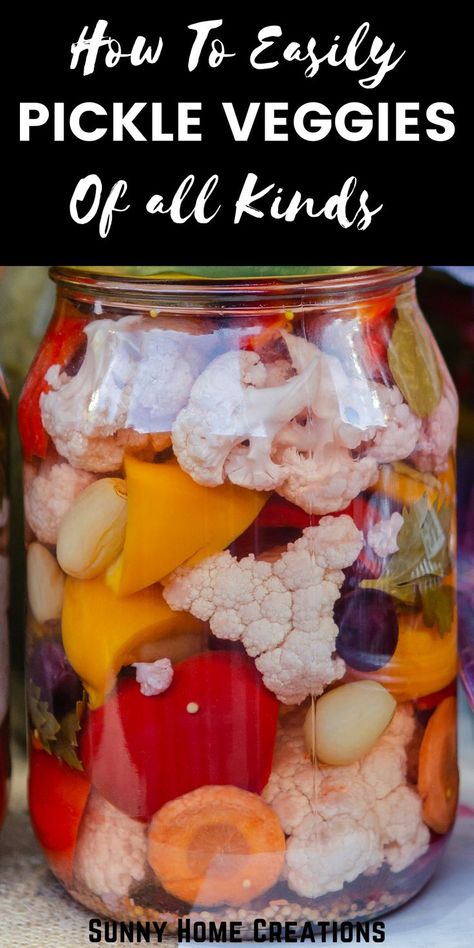 Fermented Pickled Beets, Veggies To Pickle, Hot Pickled Vegetables, Pickled Mixed Vegetables Recipes For Canning, Hot Pickled Veggies, Mixed Pickles Canning Recipes, Quick Fridge Pickled Vegetables, Pickles Veggies Recipe, Pickles Vegetables Recipe