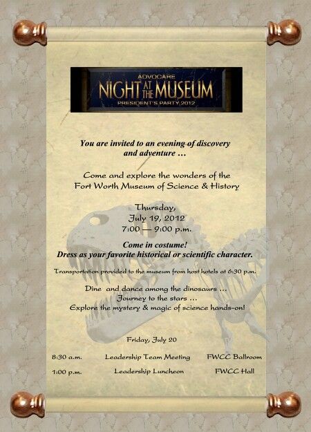 Custom "Night at the Museum" Invitation. Museum Events Ideas, A Night At The Museum Theme, Night At The Museum Theme Party, Night At The Museum Party Ideas, Museum Party Theme, Museum Invitation, Night At The Museum Prom Theme, Night At The Museum Decorations, Night At The Museum Wedding