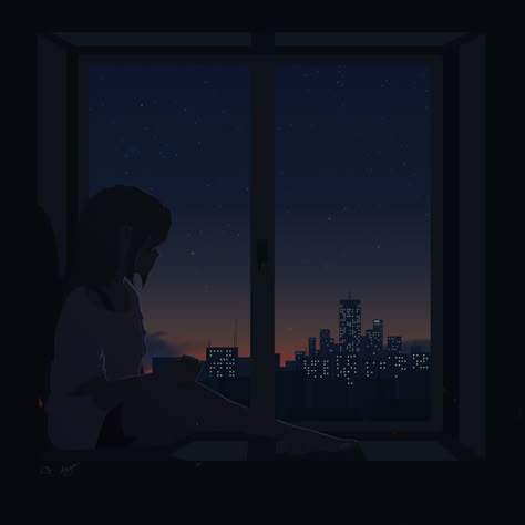 Dreamy Art, Anime Scenery Wallpaper, Night Aesthetic, Playlist Covers, Dark Anime, Anime Aesthetic, Anime Background, Scenery Wallpaper, Anime Scenery