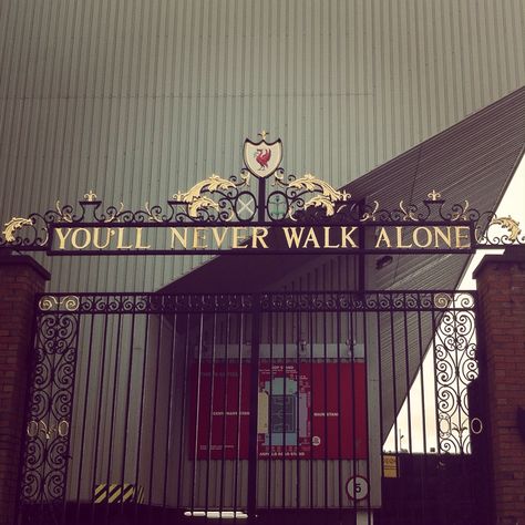 Shankly gates, Anfield ❤️ Anfield Gates Tattoo, Shankly Gates, Gates Tattoo, Lfc Tattoo, Liverpool Tattoo, Iconic Buildings, Liverpool Football Club, Liverpool Football, Liverpool Fc