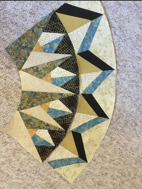 Pieced Quilt Patterns, Paper Peicing Patterns, Circle Quilt Patterns, Mariners Compass Quilt, Half Square Triangle Quilts Pattern, Curved Piecing, Judy Niemeyer Quilts, Modern Quilt Blocks, Sea Quilt