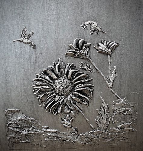 Wall Mud Art, Drywall Mud Art, Mud Art, Sheet Rock, Drywall Mud, Wall Art Crafts, Textured Art, Drywall, Texture Art