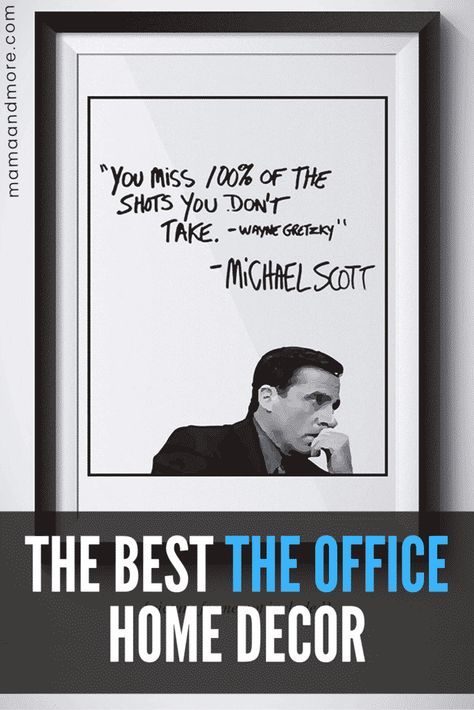 The best the Office home decor--because everyone needs more of the office in their life. The Office Office Decor, The Office Wall Decor, The Office Room Decor, The Office Decor Tv Show, The Office Bathroom, The Office Quotes Funny Michael Scott, The Office Decor, Prison Mike, The Office Characters